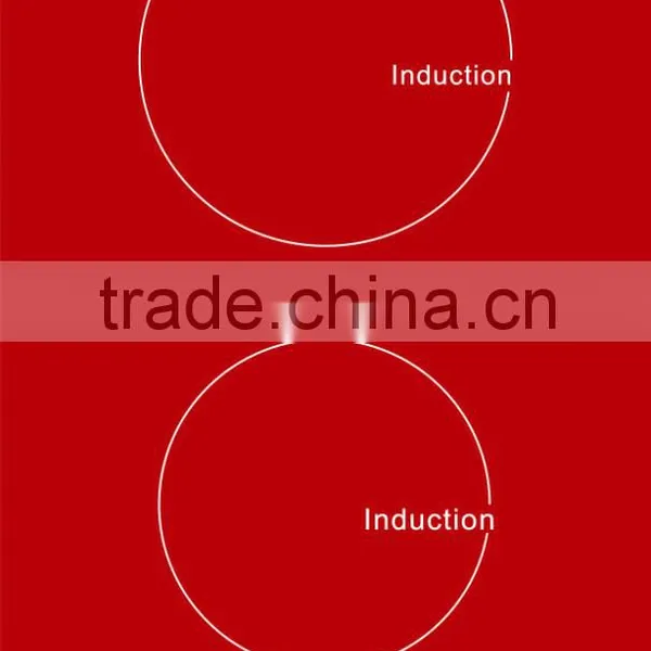 Newest Design China Supplier Two Zone Buit-in Model Induction Cooker Color Glass Cheap Double Zone photo-5