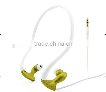 3.5 mm Stereo Ear Hook Sport Earphone Earbuds