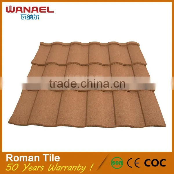 Roman Flat Roof Tile Lightweight One-stop Service Roofing Material photo-3
