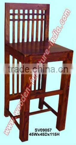 wooden bar chair,wooden furniture