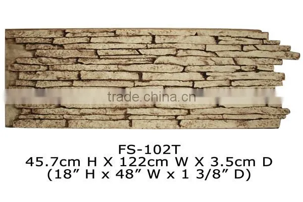 2016 High Quality Beautiful Decorative Molding PU Exterio Polyurethane Panels