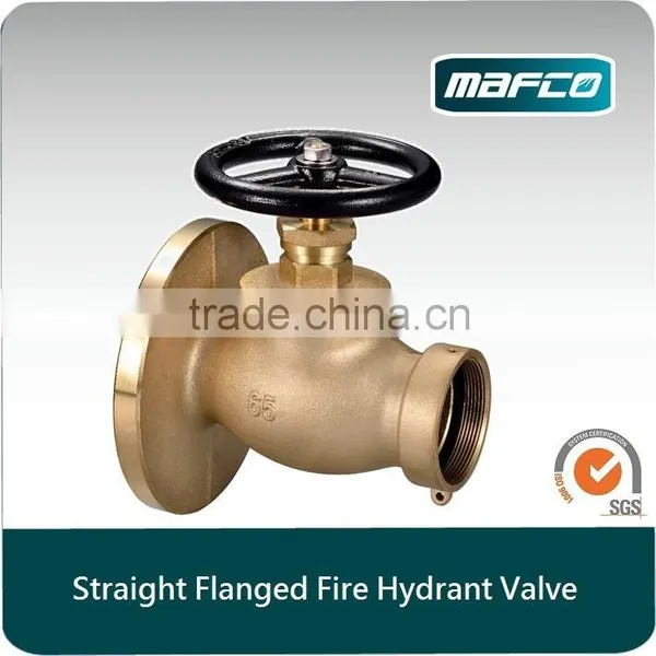 Oblique Fire Hydrant Valves Fire Fighting Marine Hydrant Valves Flanged Pn16 Hydrant Valves photo-3