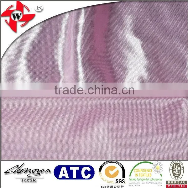 Glamorous Bright Polyester Satin Fabric for Dress and Furnishing photo-3