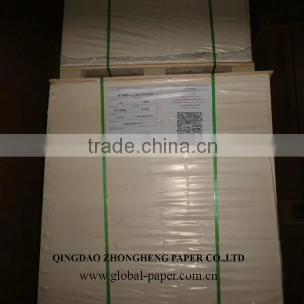 60gsm 64*88cm Bulky Book Paper/ Bulky Paper Printing& Packaging