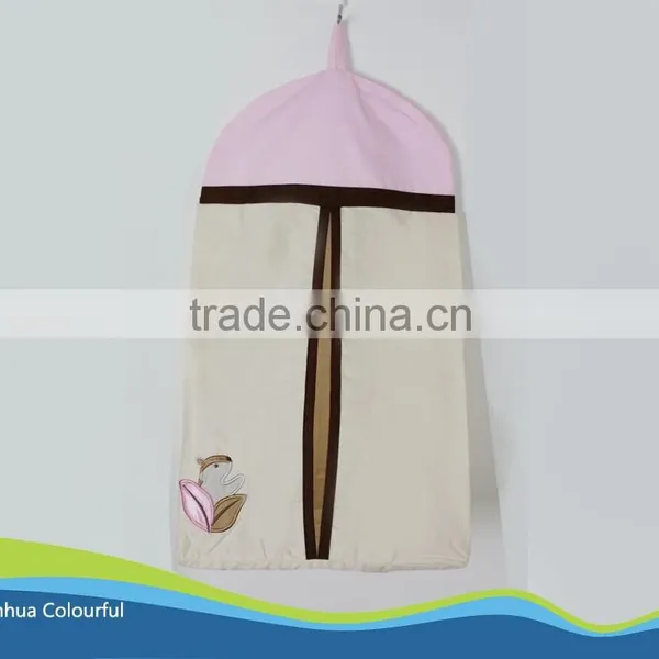 New Design Cotton Embroidery Nappy Changing Bag Diaper Bag Nappy Bag Diaper Stacker NA1024