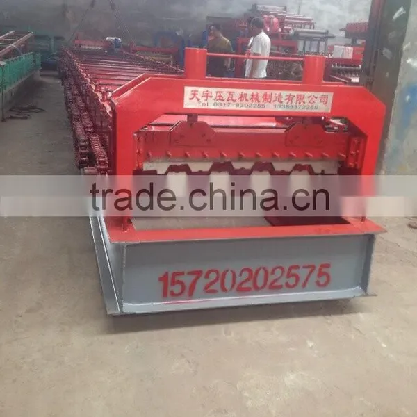 Corrugated Iron Roofing Sheet Roll Forming Machine/ Corrugated Roof Tile Making Machinery