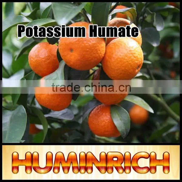 Huminrich Strong Disease Resistance Plant Fertilizer 55%Ha+8%K2O Humic Acid Potassium Salt Factory photo-2