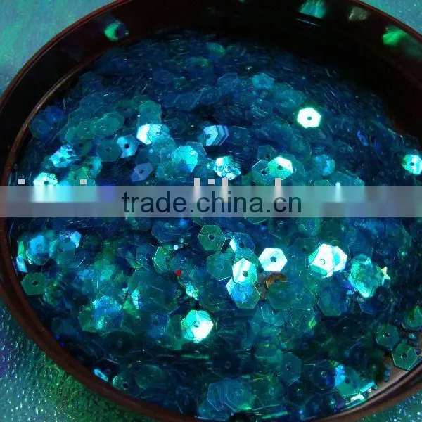 Blue Sequins for Bag Decoration