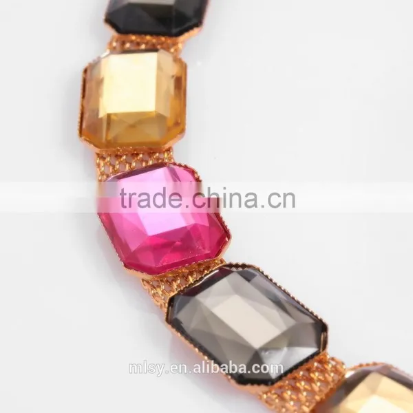 Fashion Color Jewelry Bracelets Chains for Garments Brightness F1-80039 photo-3