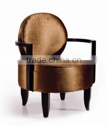 Hotel Wooden Armrest Chair