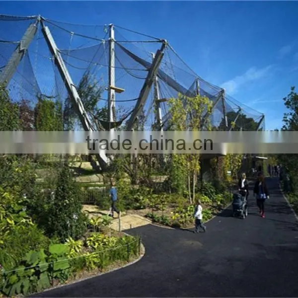 High Strength Decorative Hand-Woven Stainless Steel Wire Rope Mesh
