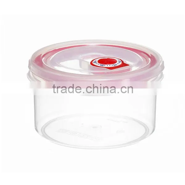 800ml Round Microwavable Food Storage Container GL9062-S