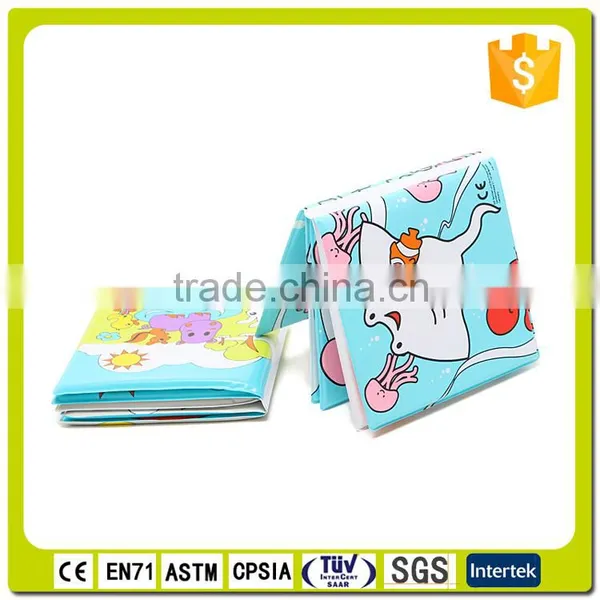 2016 Cheap Price Bath Time Eco-friendly Waterproof Safe Promotional Soft Plastic Baby Bath Book photo-3