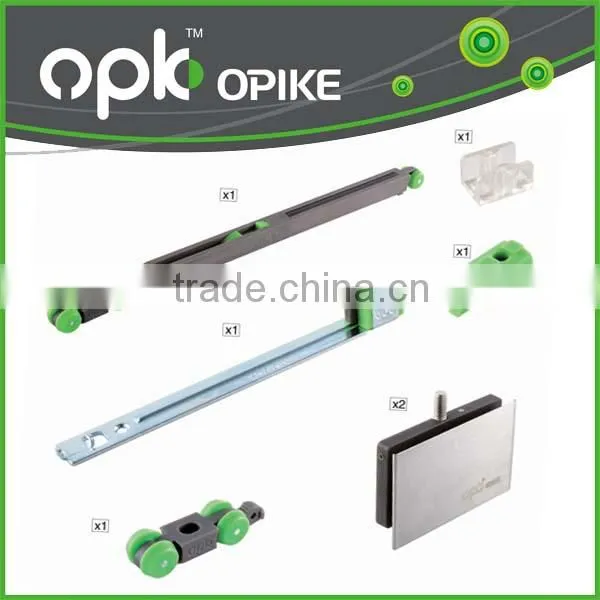 Wooden Aluminum Sliding Door Rollers With Damper photo-3
