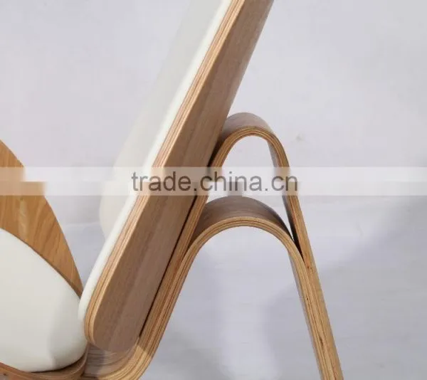 Replica CH07 Plywood Hans Wegner Shell Chair photo-4