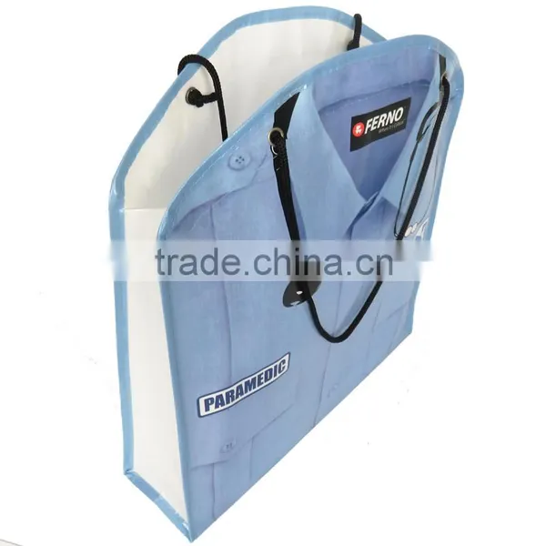 Special DR. Uniform Shaped National Doctor's Day Promotional Stethoscope Lab Coat Tote Bag photo-5