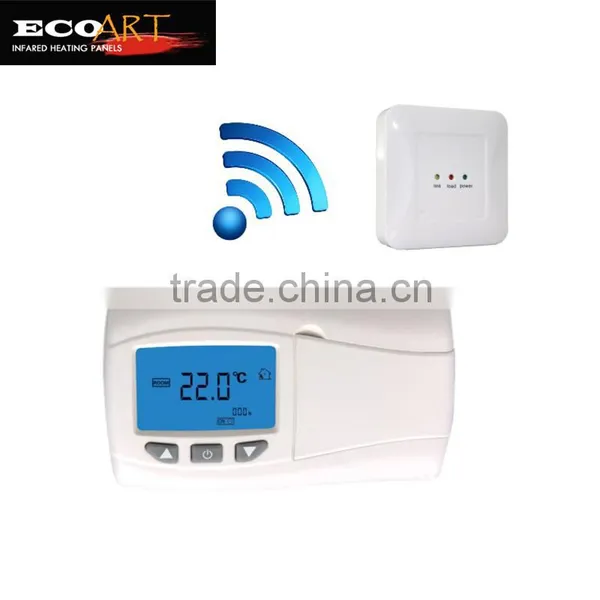 Wireless Digital Thermostat Heater Digital Thermostat for 1200W Infrared Electric Heater
