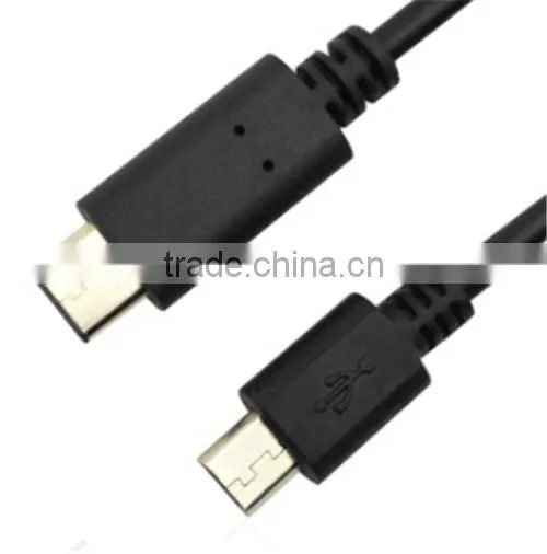 Micro USB to USB-C Cable Hi-speed USB Type C USB-C to Micro USB Data Cable 3.3ft Black photo-3