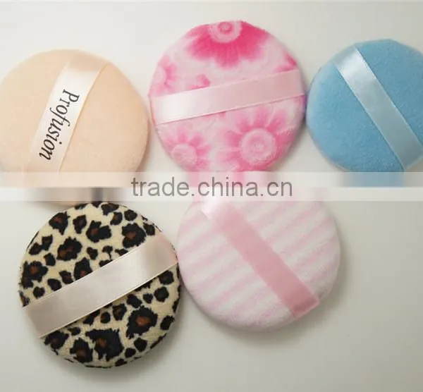 Beauty Cosmetics Flocked Cosmetic Powder Puffs photo-4