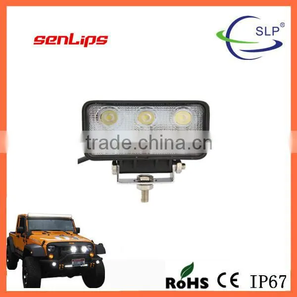 18W RECTANGLE WORK LIGHT LEDSPOT\FLOOD BEAM OFF ROAD, SUV, TRUCK, TRACTOR.