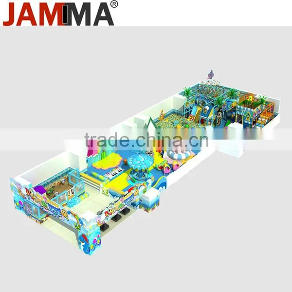 2016 New Ocean Style Children Play Center Kids Indoor Playground for Sale Children Commercial Indoor Playground Equipment photo-3