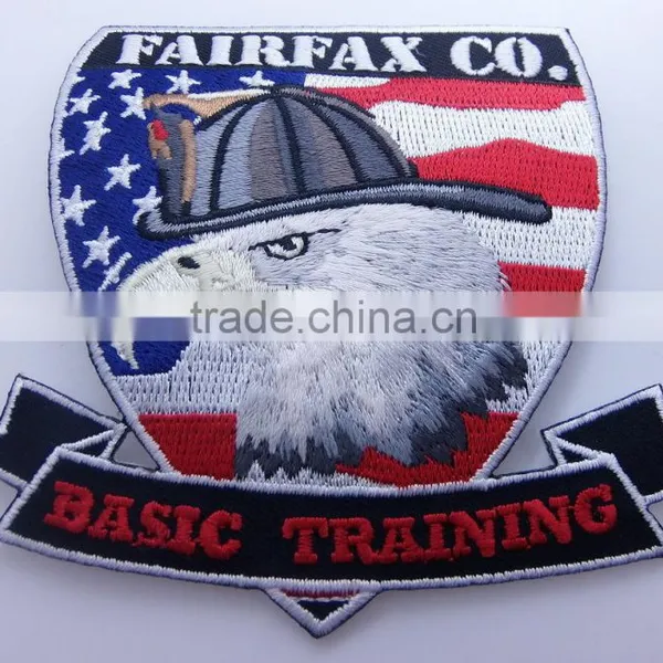 Digitized Custom Logo Full Embroidered Badges photo-4