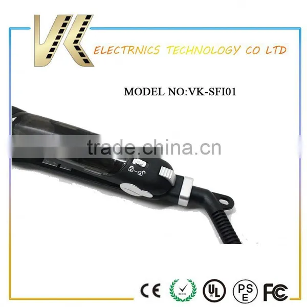 Hot Selling Oem Available Lcd Steam Flat Iron Electric Hair Straightener photo-3