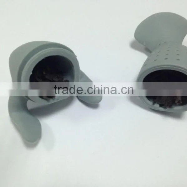 Convenience Silicone Manatea Tea Infuser Strainers Infuser Mana Leaf Filter Manatee Diffuser photo-3