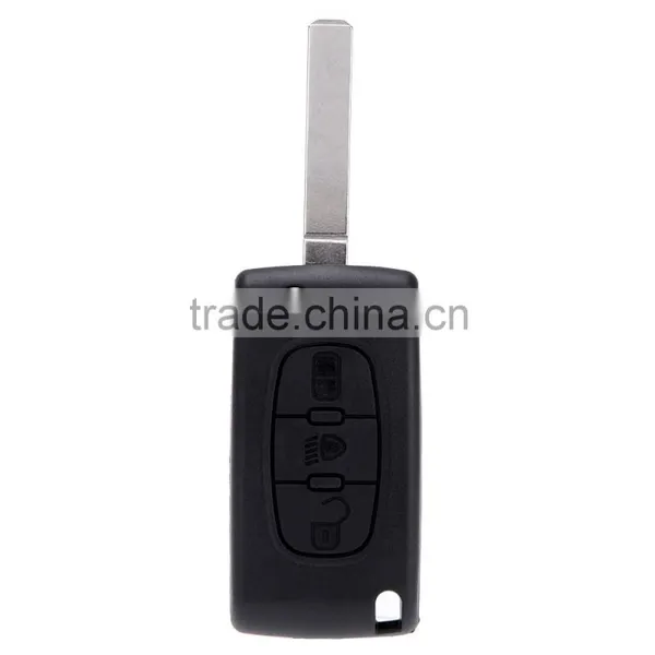 Flip Remote Key Case Fob for C2 C3 C4 C5 C6 Quatre Light Symbol 3 BTS photo-5