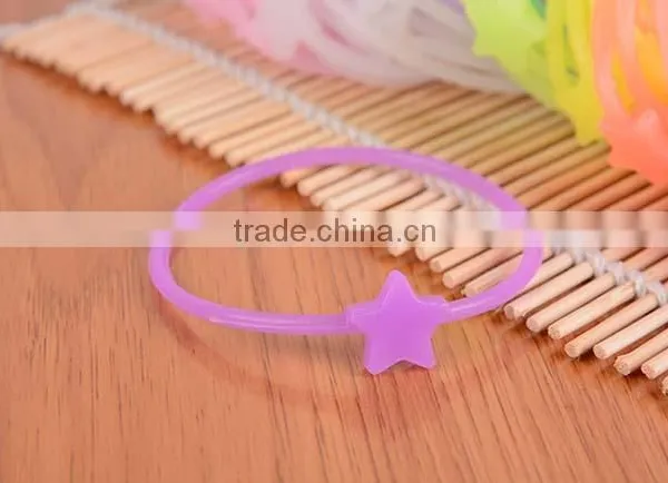 Hot Sale Eco-Friendly Funny Elastic Silicone Bracelet Wristband Cheap Price photo-6