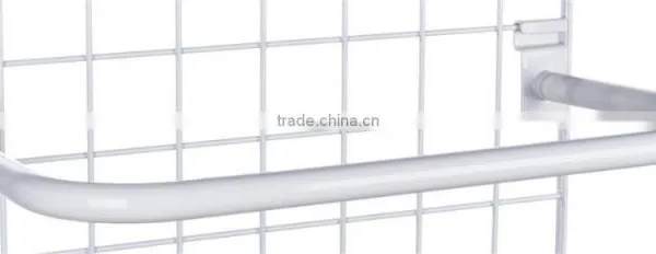 U SHAPE Hanging Rail for Gridwall,Display Hanging Rail for Clothes,Clothes Hanging Bar photo-2