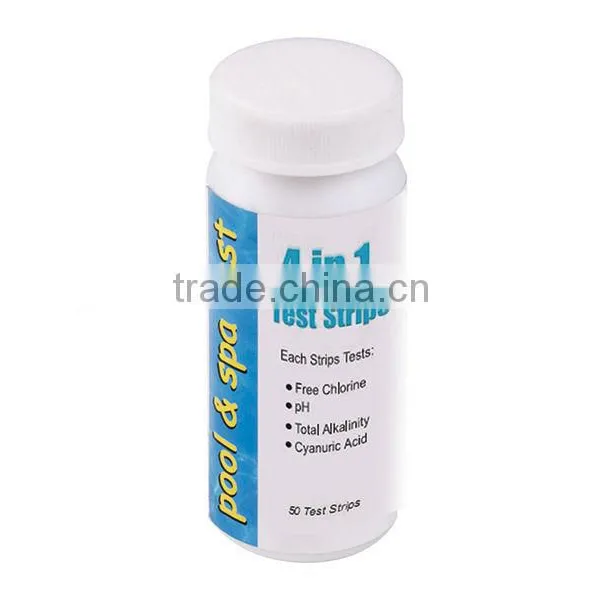 2015 Poolstar Pool Multipurpose Test Strips , ph cl Test Strips Pool, Alkalinity Test Strips photo-2
