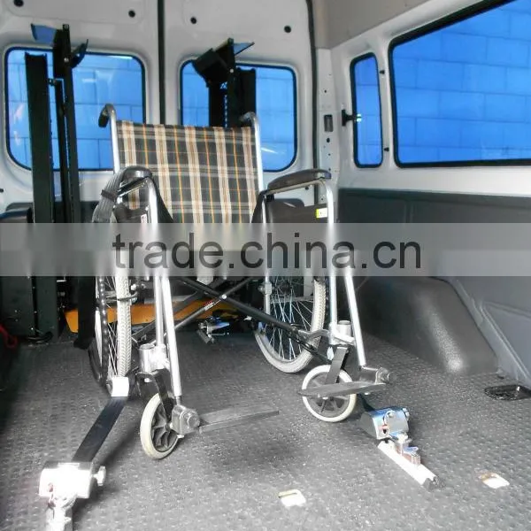 X-801-1 Wheelchair Restraint System 3 Point Locking for the Disabled photo-2