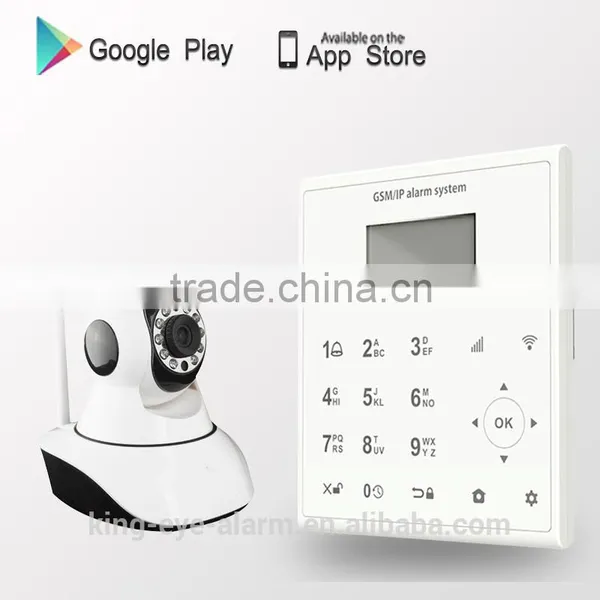 WIFI/GPRS/GSM/SMS Network Fire Alarm Control Panel for Security System With Keypad photo-4