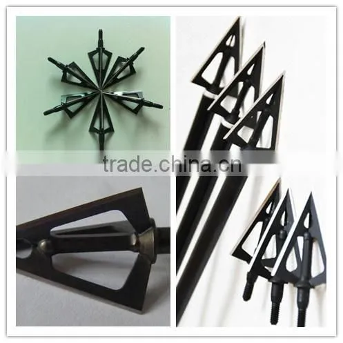 3 Blades Broadheads/Cheap BlackWidow Broadheads 100grain Arrows photo-2