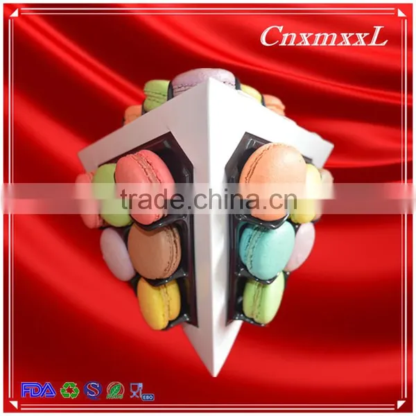 3 Tiers Macaron Tower With Paper Packaging photo-6