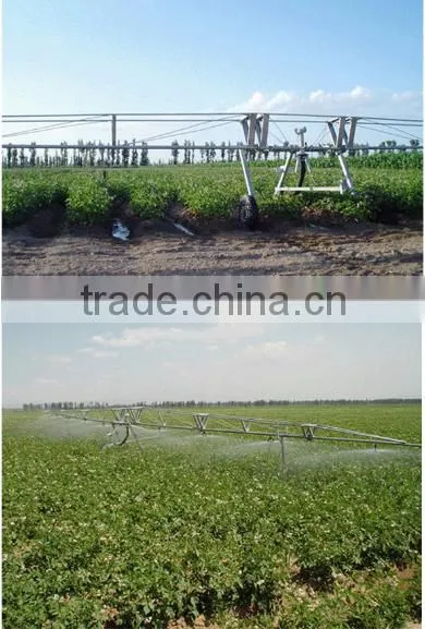 More Nozzles Hose Reel Trussed Type Agricultural Sprinklers, Farm Irrigation Equipment photo-4