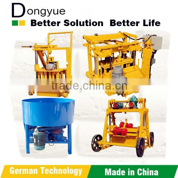 20 Years Experience Dongyue Factory Mobile Cement Block Making Machine QT40-3B photo-6