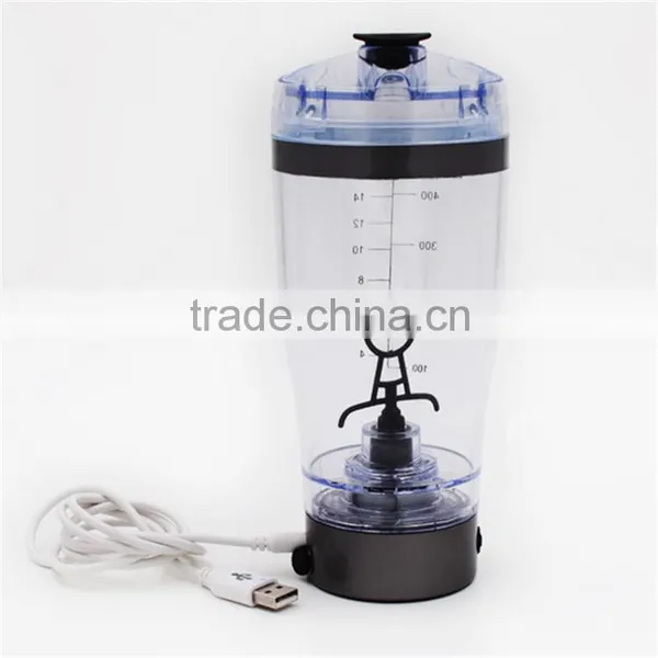 USB Rechargeable Multicolor Vortex Mixer Protein 600ml Joyshaker Water Bottle for Bodybuilding Supplements photo-3