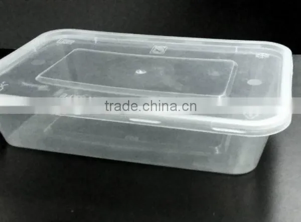 High Quality Plastic Food Container 500 ml Food Box photo-2