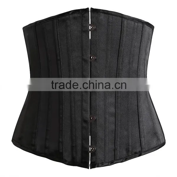 24 Spirals Steel Boned Corset Waist Training Cincher Underbust Waspie Bustiers photo-5