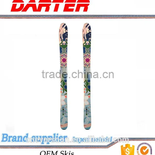 Popular FreeStyle Custom Tri-axial Fiberglass Kids Ski photo-5