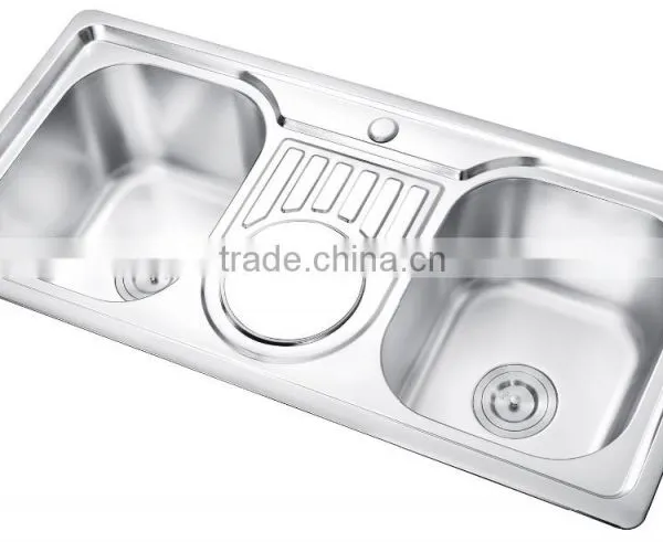 Small Size Single Bowl With Drainer Board for Europe Market ce Kitchen Sink photo-4