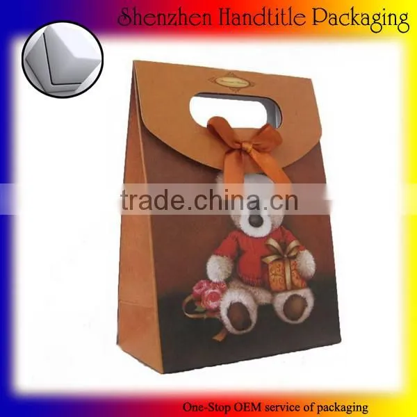 High Quality Free Samples Paper Kraft Bag Customized photo-6