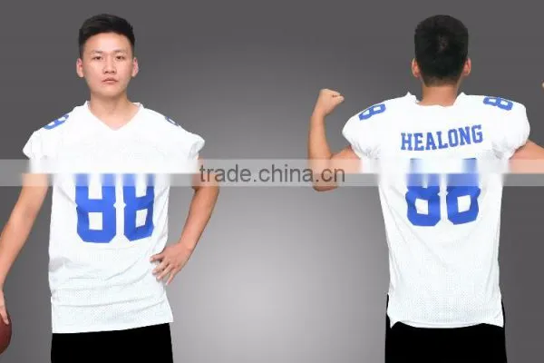 Cheap Latest American Rugby Football Jersey Touch Shirts Design photo-4