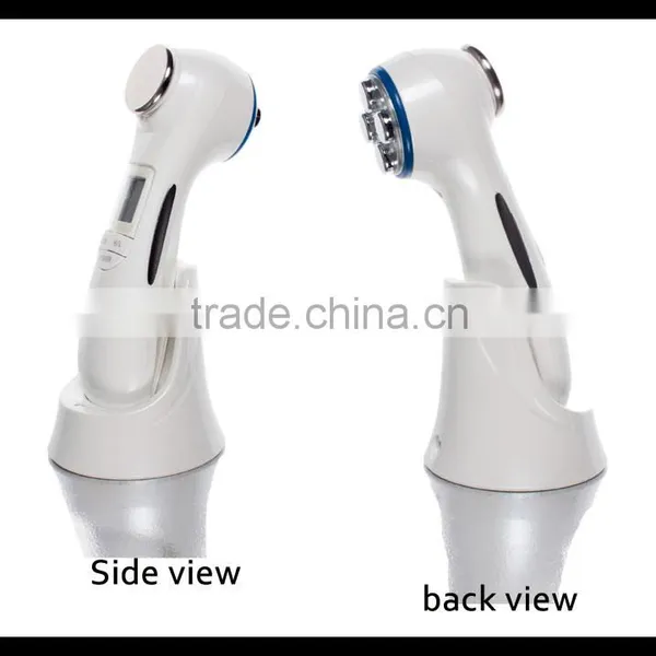 Handheld Handheld Ultrasonic Face Lift Beauty Machine Aloe Vera Face Massage Cream Black Head Remover photo-4