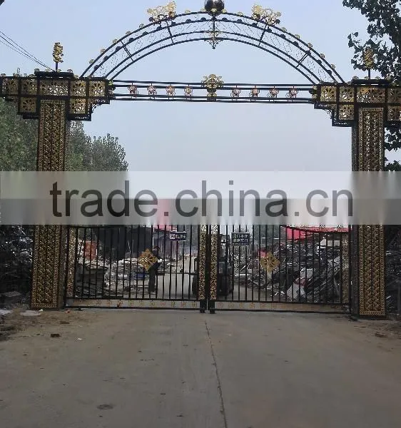 Used Cheap Wrought Iron Fence Panels for Sale photo-6