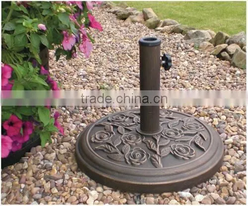 Outdoor Round Resin Parasol Base photo-2