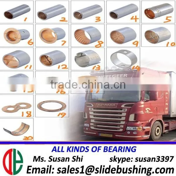 Compound Bush Bimetal Teflon Copper Steel Self Lubricated Bearings Scheibe Teflon Ptfe Thread Seal Tape Bimetal Bushing photo-6