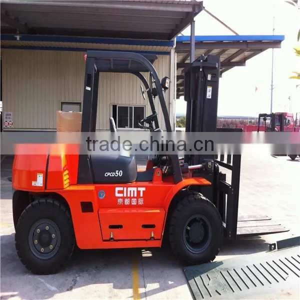 Cheapest Price 5 Ton Diesel Forklift Truck/small Capacity Diesel Forklift Trucks/double Mast Forklift Made in China photo-4